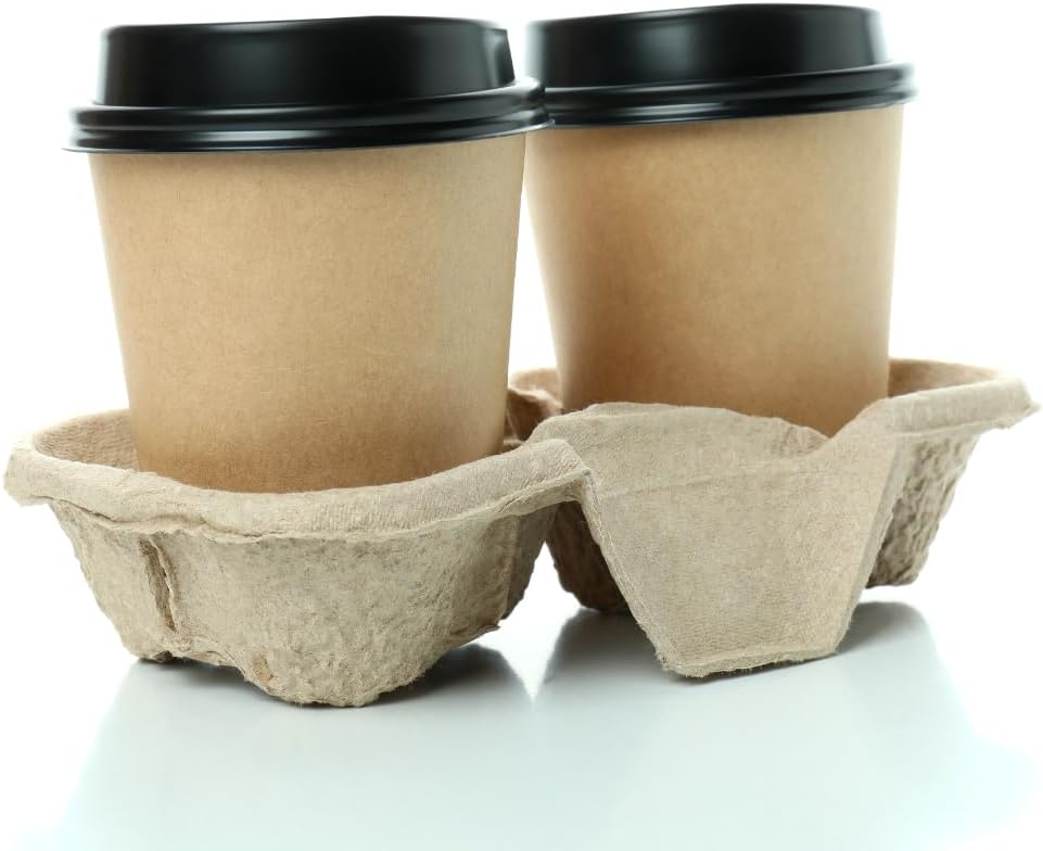 Lids for coffee cups 80mm Ø black - 1000 pieces