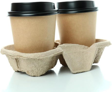 Deksels voor koffiebekers 80mm Ø zwart - 1000 Stuks