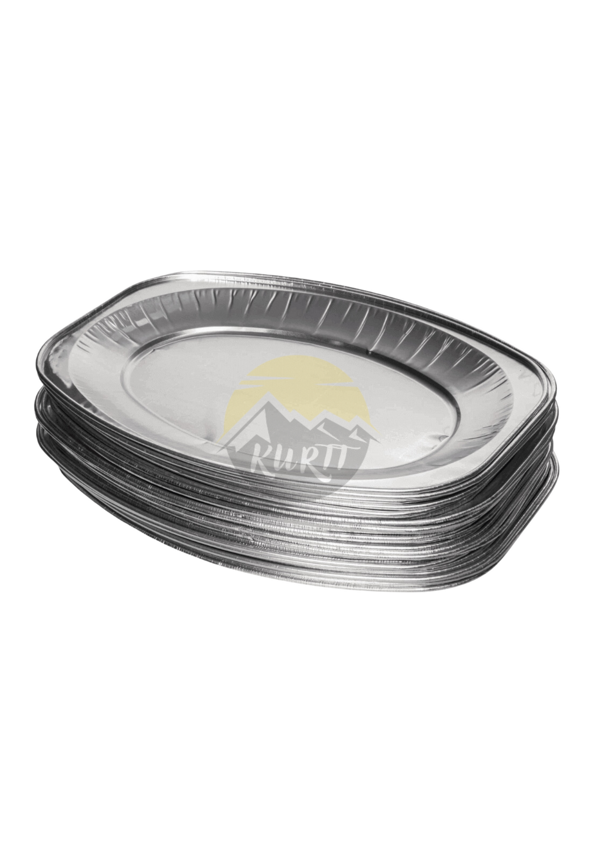 Aluminum serving dish 43cm V430G oval - 10 pieces