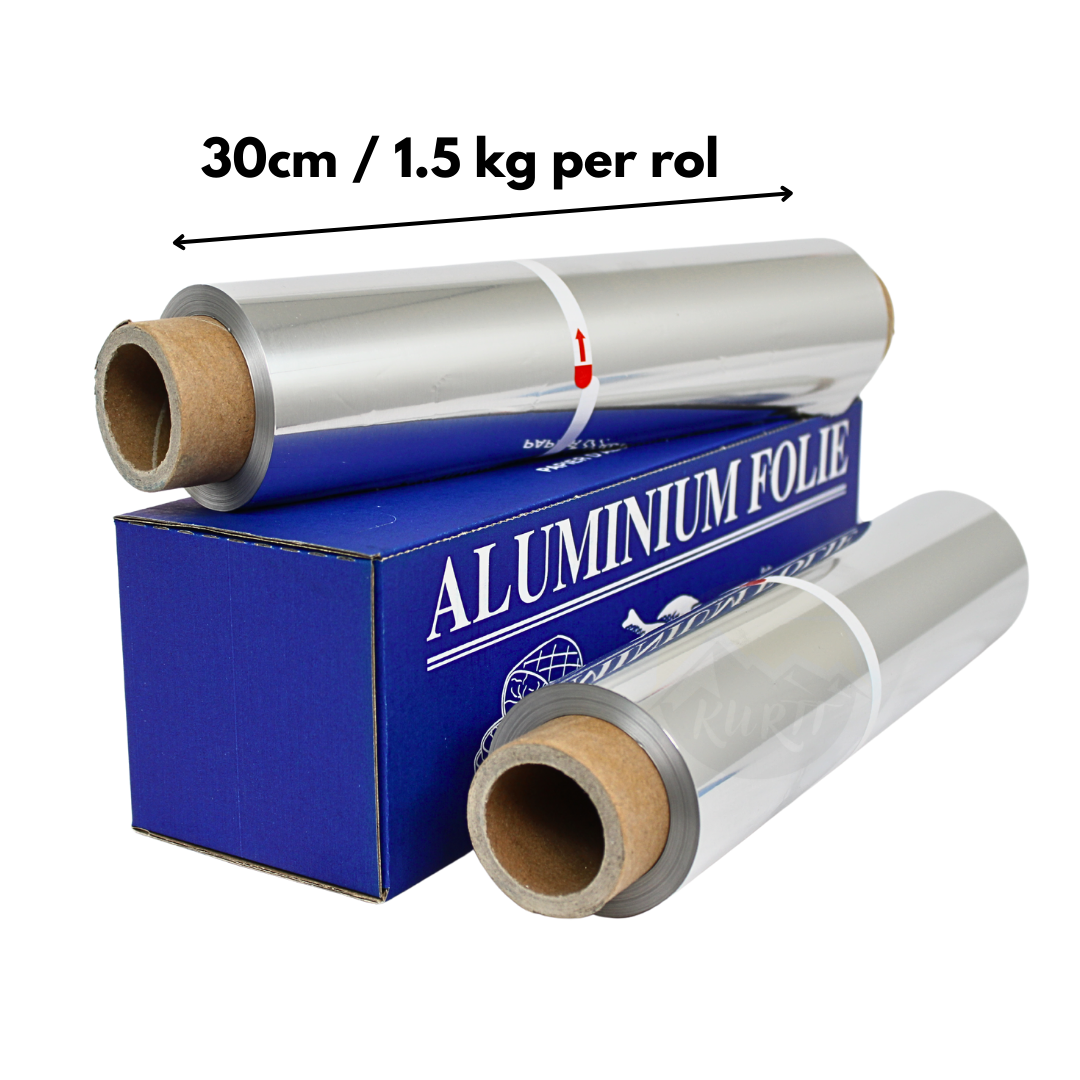 Feuille d'aluminium 1500 grammes 30 cm - 1 rouleau
