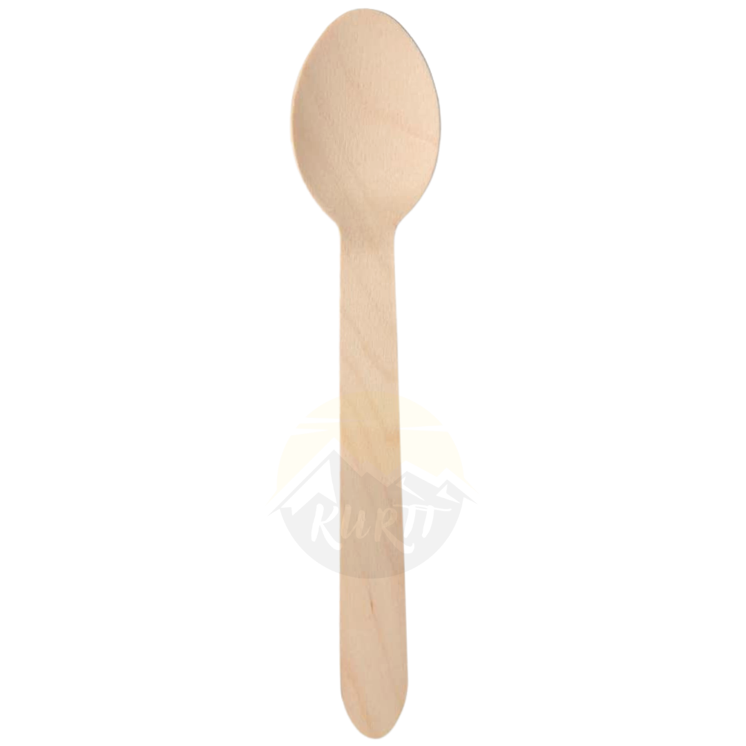 Wooden spoons 160 mm - 100 pieces