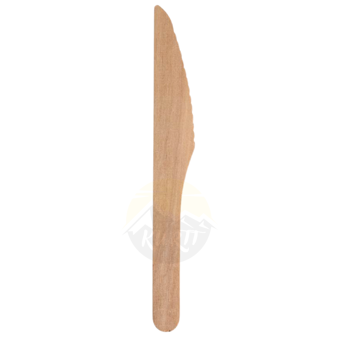 Wooden knives 160mm - 100 pieces