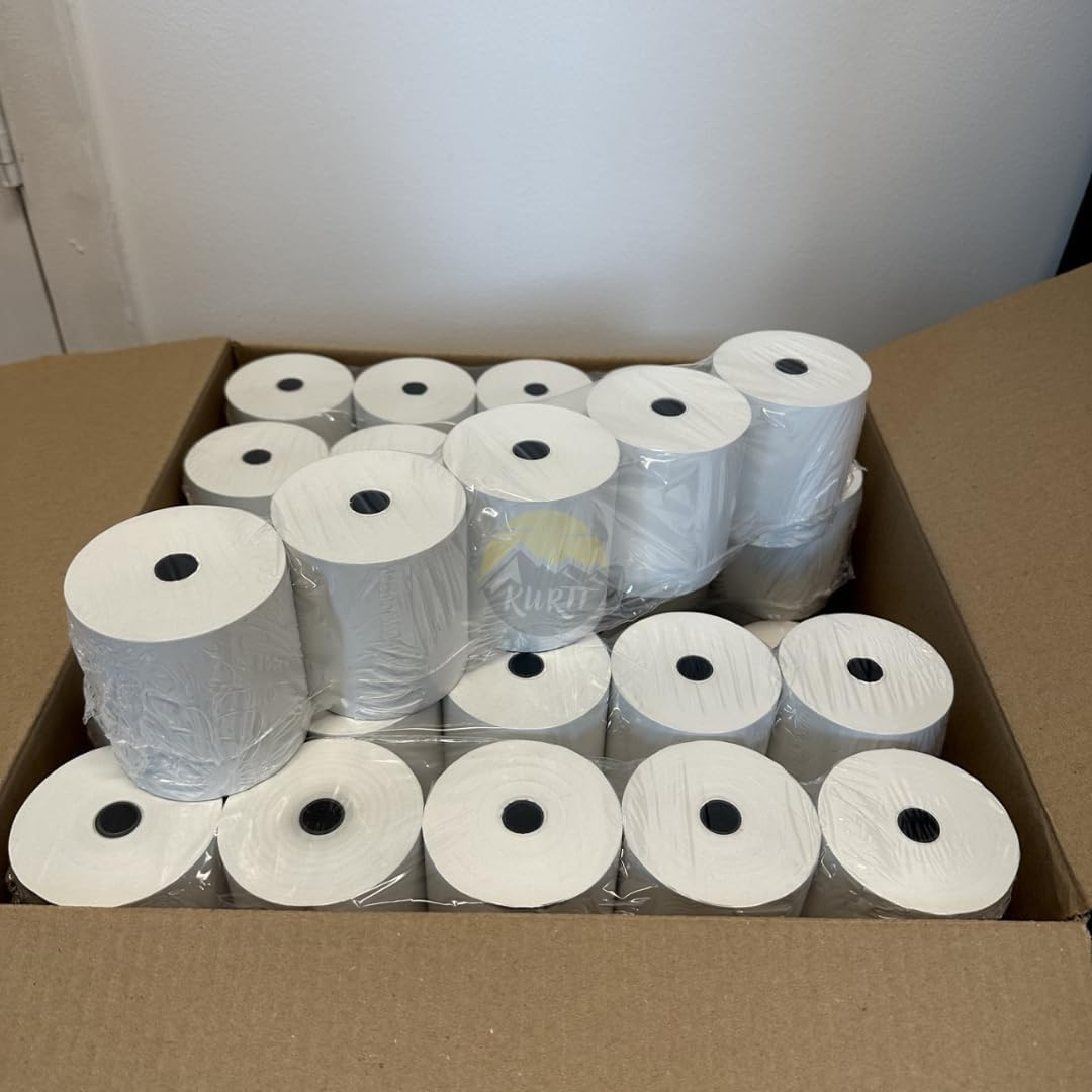 Cash register rolls 80x80x12 - 50 rolls