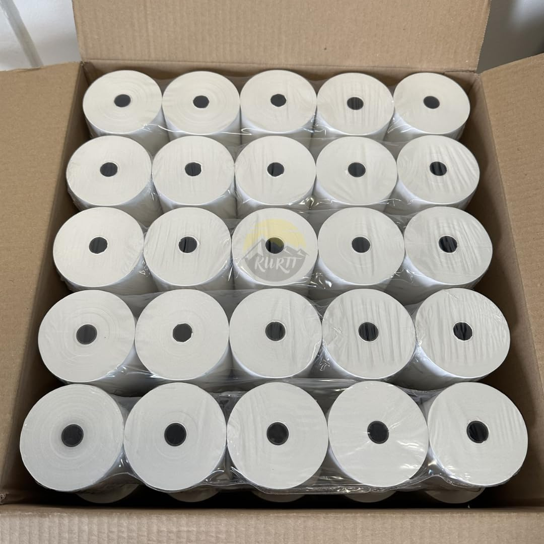 Cash register rolls 80x80x12 - 50 rolls