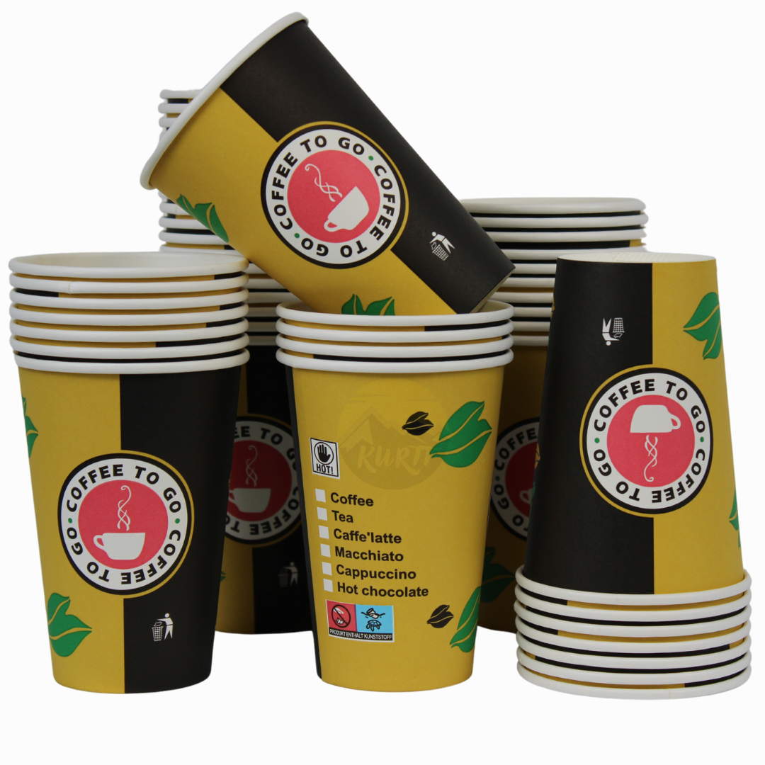 Tasses à café 300 ml 12 oz - 1000 pièces