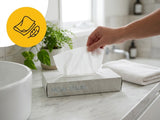 4000x Zakdoekjes, 2-laags, 20x20 cm Voordeelverpakking, (40 x 100) papieren zakdoekjes, fsc en ecolabel - reinigingsdoekjes