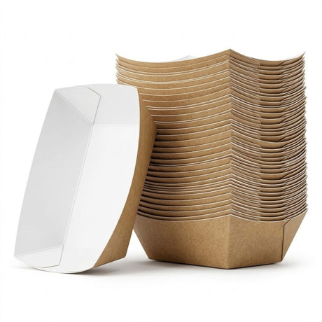 Kraft snackbakje model A13 met witte binnenkant