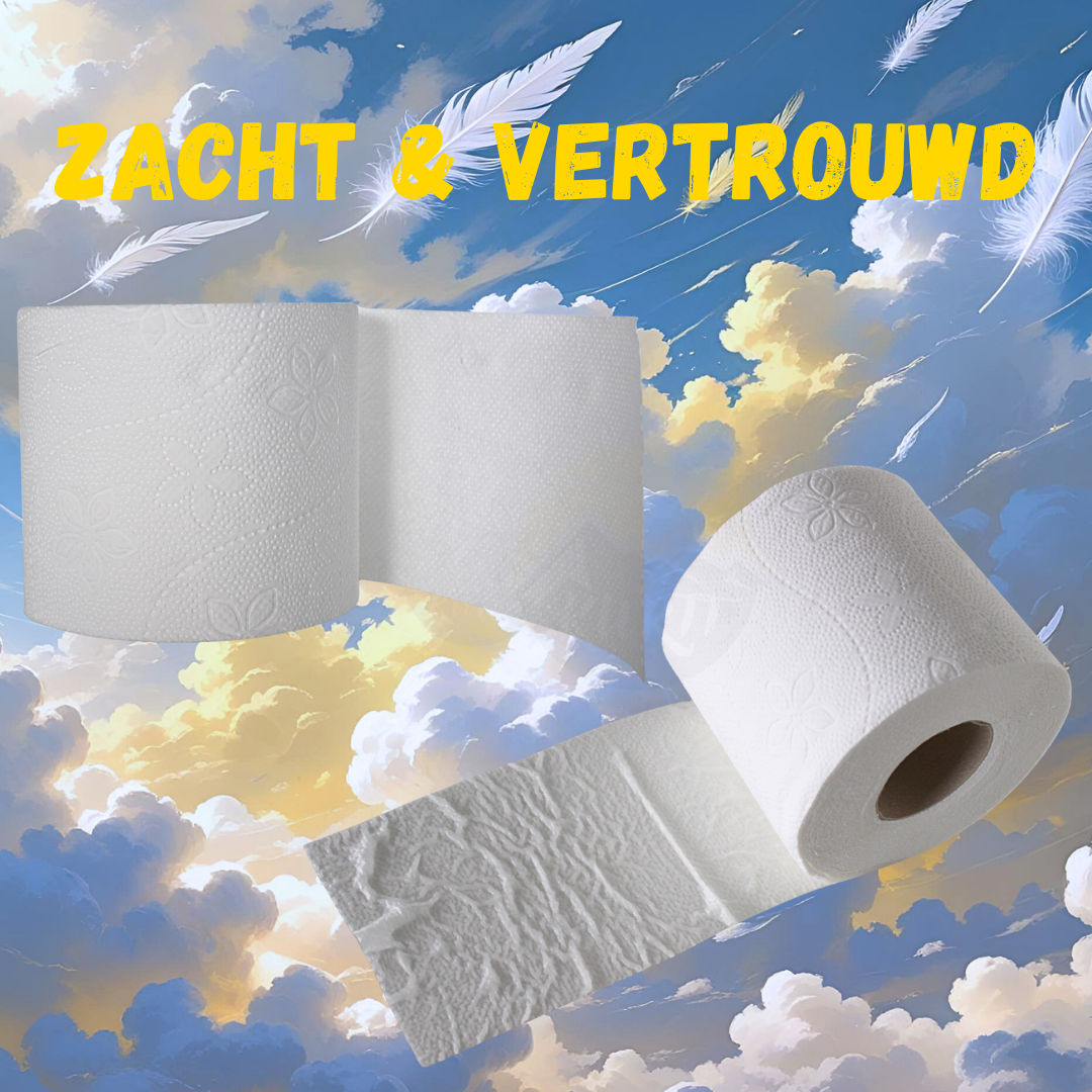KURTT wc papier (2-laags) 200 vellen, extra zacht toilet papier
