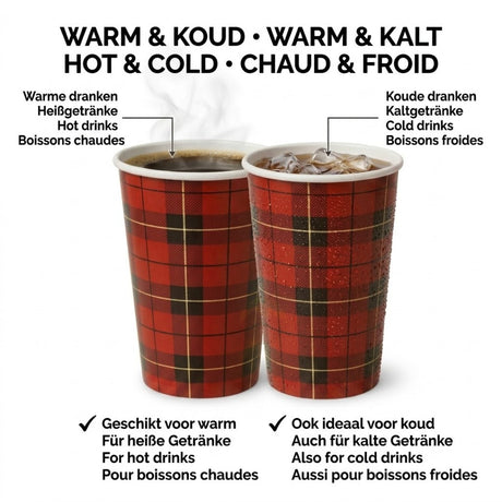 2500x Koffiebekers to go 180ml Karton – Wegwerpbekers - inclusief sup