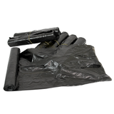 HDPE Pedaalemmerzakken 50 x 55 cm – Zwart – Type 15 (op rol) - 1000 stuks