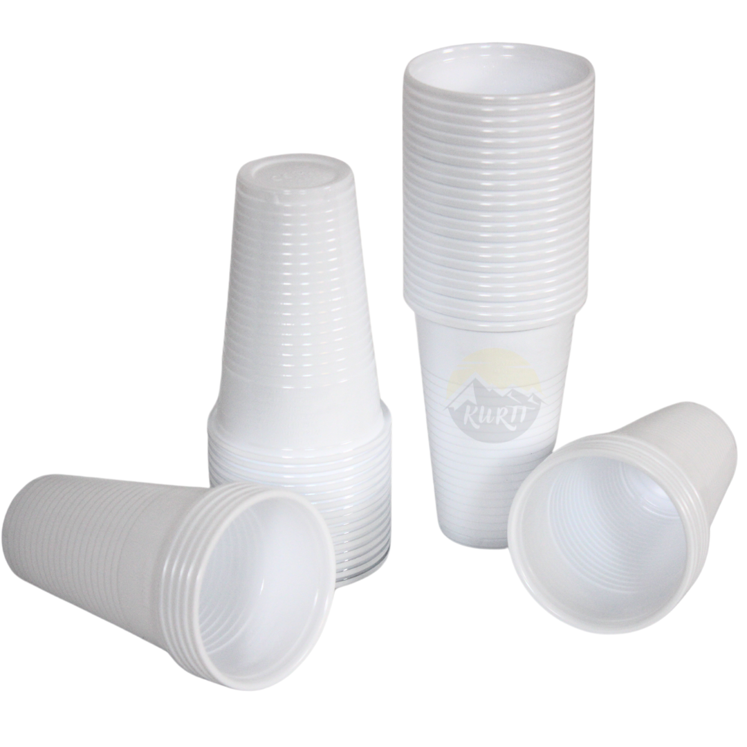 Disposable drinking cups White 0.2l - 3000 pieces