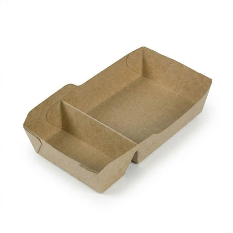 Kraft snackbakjes vetvrij – kraftpapier frietbakjes wegwerp 7 maten | A7 t/m A50 | 50/100/500 stuks