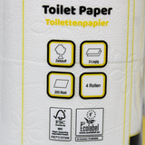 Toiletpapier 2-laags - 200 vellen