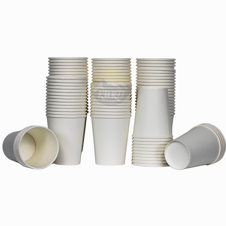 Tasse de boisson en carton 200 ml blanc - 100 pièces